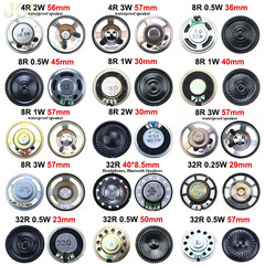 1PCS 0.2W 0.5W 1W 2W 4R 8R 32R 8 Ohm Ultra-Thin Horn Speaker Diameter 23Mm 29Mm
