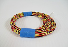 ITT Thermax 22 AWG Stranded Hookup Wire PTFE Teflon 60ft NOS
