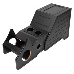 For 2003-2006 Chevy Silverado GMC Sierra 12″ Center Console Subwoofer Box Black