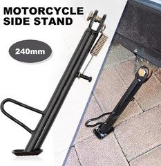 Motorcycle Kickstand, Dirt Bike Sidestand in Iron Material Come wit Size: 24cm