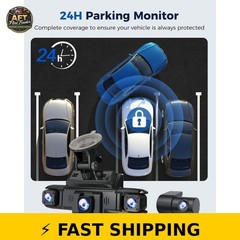 ZMOPO 4 Channel Dash Cam 1080P GPS 5G WiFi Night Vision with 128GB Card