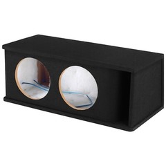 CT Sounds CT2X10 Dual 10″ Kerf Port Universal-Fit Car Subwoofer Box