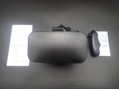 Lam Trancail VR Headset w/ Remote for Phone 4-6.7″ Adjustable 3D Viewer