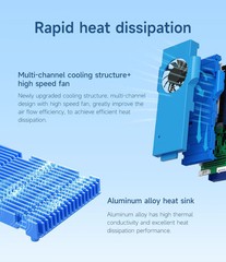 Daly Smart BMS 200A 4S-24S with Active Balancer for Li-ion LiFePO4 12V-72V packs