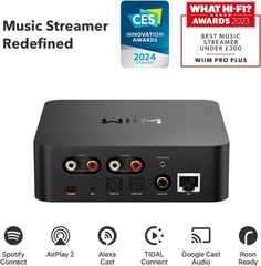 WiiM Pro Plus AirPlay 2 Receiver, Google Cast Audio, Multiroom Streamer