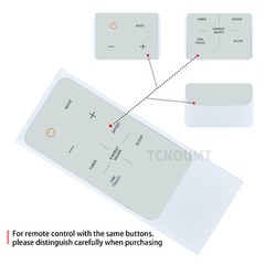 RG15A(B)/E Remote Control For Midea GE CL Magnavox Air Conditioner RG15A2(B)/E