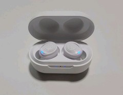 JLab JBuds Air Wireless Signature Bluetooth Earbuds + Charging Case, White