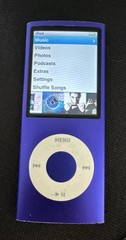 Apple iPod Nano 4th Generation Purple MP3 Player 8GB Model A1285 – Tested