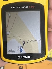 GARMIN eTrex Venture HC Yellow Handheld Satellite GPS Navigation Camping Hiking