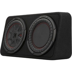 Kicker 48TCWRT102 CompRT 10″ subwoofer in thin profile enclosure, 2ohm