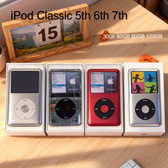NEW Apple iPod Classic 5th 6th 7th Gen 128GB 256GB Modded NEW Battery Mp3 Player