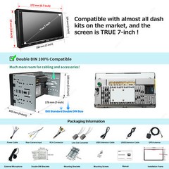 ATOTO A6 PF 9in 2DIN Android Car Stereo with Wireless CarPlay,Android Auto,WiFi