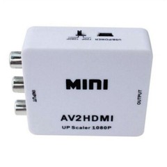 RCA AV to HDMI HD Converter Composite CVBS Video Adapter Wii NES SNES