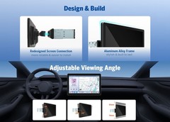 DSP Multimedia Head Unit 10.95″ QLED Android Car Stereo CarPlay Single 1 DIN GPS