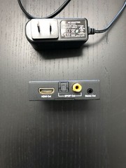 A-NeuVideo ANI-5.1CH HDMI to SPDIF 2CH/5.1CH Audio Extractor with HDMI Pass Thru