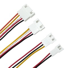 20 PCS XH2.54mm 2-5 Pin Double End Male Female Extension Wire Connector