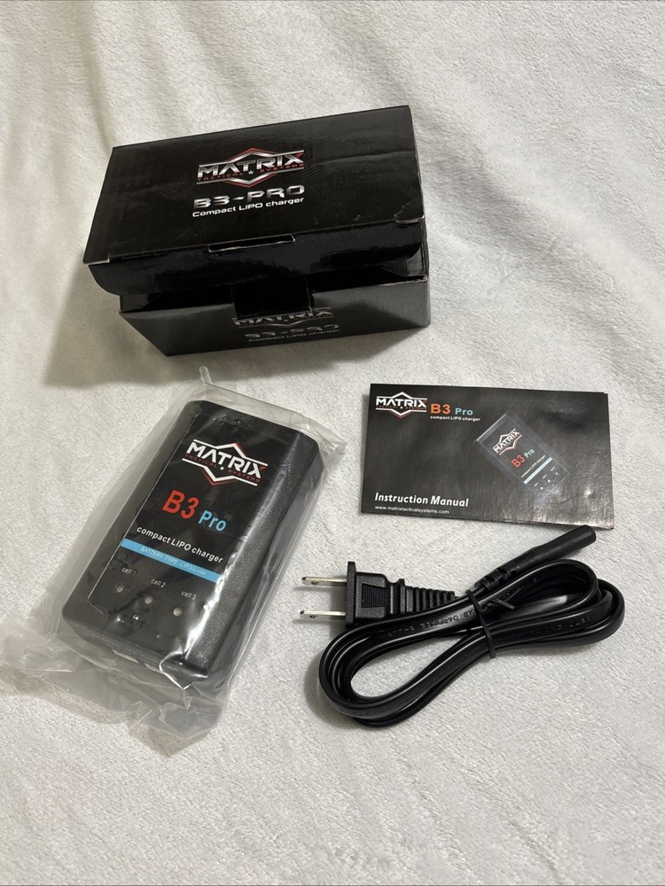 Matrix B3 Pro Compact 1-3 Cell LiPo/Li-Ion Smart Balance Charger