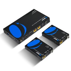 OREI 4K Ultra HD 1×2 HDMI Extender Splitter Over CAT6/7 (UHD12-EX115-K)