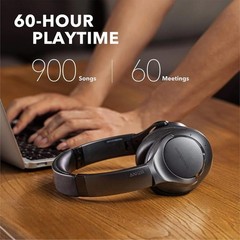 Soundcore Anker Life Q20 Hybrid Active Noise Cancelling Headphones, Wireless