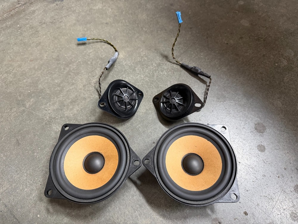 2006 2007 2008-2011 BMW 325I E90 Rear Deck Shelf Speakers Set OEM 6136