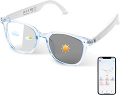 AI Smart Glasses for Men & Women, Ai-Powered by Translation, Noise Reduction, Op