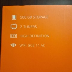 Amazon Fire TV Recast 500GB 2-Tuner HD OTA DVR Box with Wi-Fi, Black