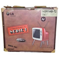 Retro TV LG 14 CRT EDITON TV + REMOTE CONTROL – VERY RARE! BOXED