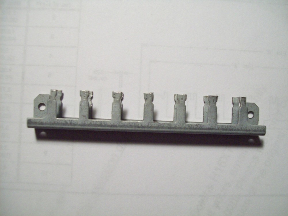 Push Button Switch, Chassis, Six Key, 10mm Pitch, E-Switch / Toneluck / C&K