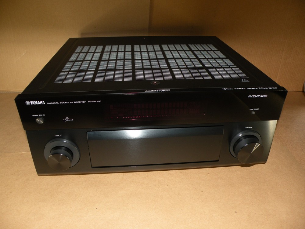 Yamaha RX-A1030 7.2 A/V Receiver AM/FM Tuner HDMI Phono 490W READ DESCRIPTION