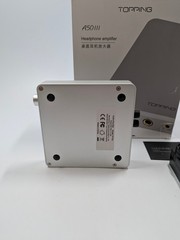 TOPPING A50 III Headphone Amplifier NFCA Preamp 4.4mm 6.35mm Silver Fast Ship
