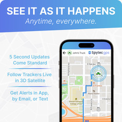 Realtime GPS Tracker Starter Kit – 1st Month Included – Vehicles & Kids