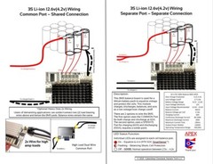 3S 100A 12.6v BMS LED Heatsink Li-ion Lithium Battery Balance