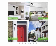 XVIM 8CH DVR H.265+ Outdoor CCTV 1080P 4 Security Camera System IR Night Vision