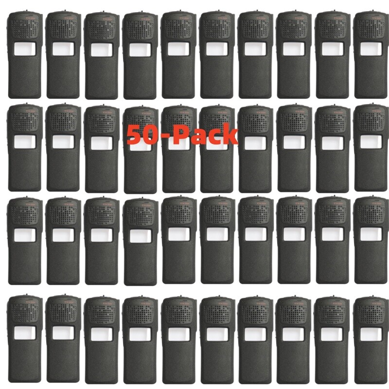 50-PCS Replacement Front Housing Case For XTS1500 XTS2500 Model 1.5 Radio Black