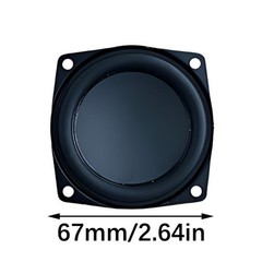 Professional 2.5Inch 15W 4Ω Speaker IPX5 Rating For Marine And Bathroom Use