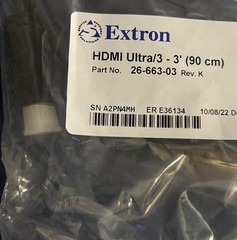 Extron 26-663-03 HDMI Ultra/3-3’ (90 cm)