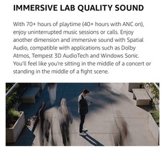 JLab JBuds Lux Active Noise Cancelling Bluetooth Headphones Cloud White