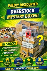 Bulk Liquidation Electronics Mix – New, Overstock & Small Device Lot