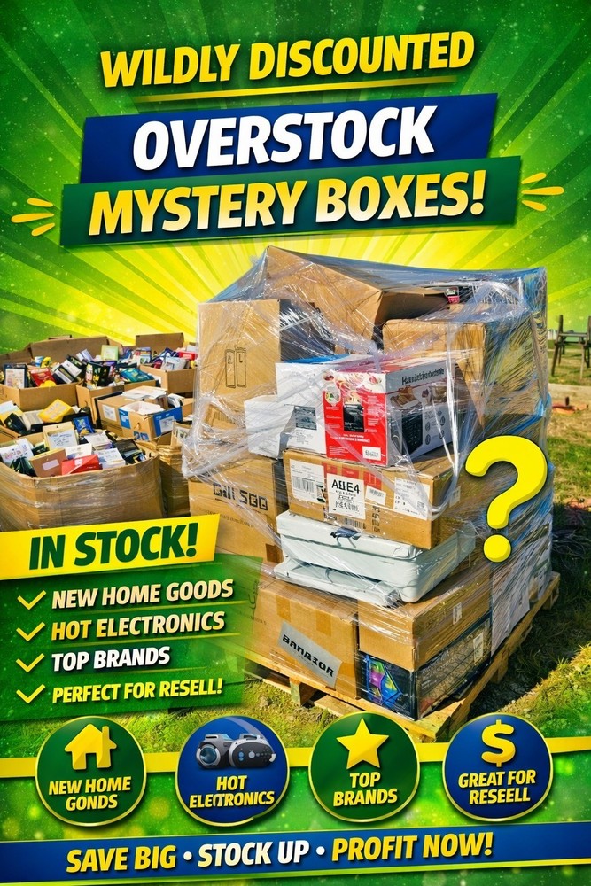 Premium Bulk Mix – Liquidation, Overstock & Clearance Stock