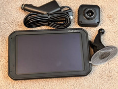 GARMIN TRUCK 7″ GPS WITH DASH CAM RECORDER LM UPDATED TO LATEST 2026