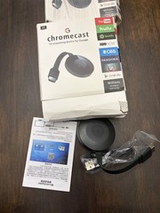 (3) Google Chromecast 2nd Generation TV Digital Media Streaming