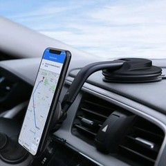 360° Magnetic Mount Holder Car Windshield Stand For iPhone Mobile Cell Phone GPS