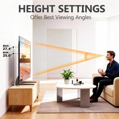 TV Stand Mount Universal TV Stand Tabletop for 37 -75 inch Plasma LCD LED Flat