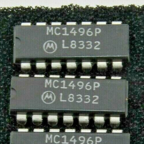 2 Pcs MC1496 MC1496P DIP-14 Balanced Modulator Demodulator IC US Stock Motorola