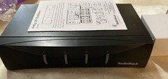 Radio Shack 4 Way RF Modulator PN 15-1215 NEW Open Box Cable COAX S-Video Game