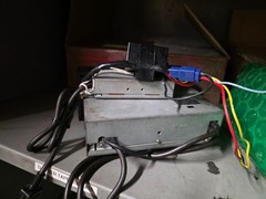 Kenwood KRC 939 cassette tuner. This radio has no internal amplifier .