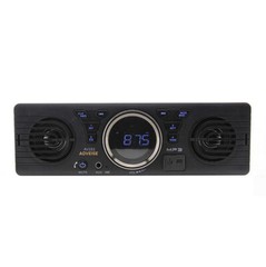 1 Din Head Unit Car Radio Bluetooth Built-In Speakers Stereo MP3 Player USB/TF