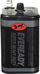 EVEREADY 6V Battery, Super Heavy Duty 6 Volt Battery, 1 Count
