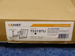 Chief TS318TU TV Mount Black 75 lbs Capacity 2021 Installer Inspired Legrand