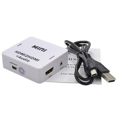 NEW HDMI Input Mini HDMI2HDMI Audio Converter HDMI Extractor Splitter 3.5mm Out